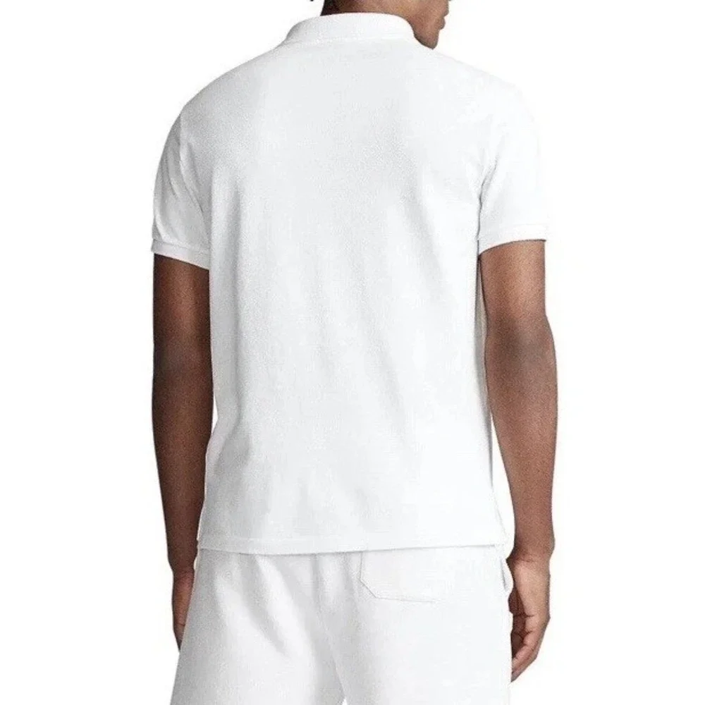 Mens‎ Polo Ralph Lauren Big & Tall Custom Slim Fit Mesh Polo Sz 5XB Large Pony